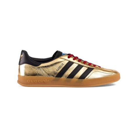 gazelle gucci silver|x gucci gazelle low top.